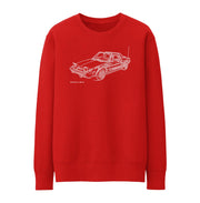 JL Illustration For A Fiat X19 Bertone Motorcar Fan Jumper