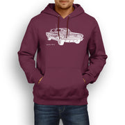 JL Illustration For A Ford 1966 Mustang Convertible Motorcar Fan Hoodie