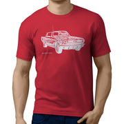 JL Illustration For A Ford 1966 Mustang Convertible Motorcar Fan T-shirt