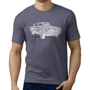 JL Illustration For A Ford 1966 Mustang Convertible Motorcar Fan T-shirt