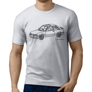 JL Illustration For A Ford Escort Mk4 XR3i Motorcar Fan T-shirt