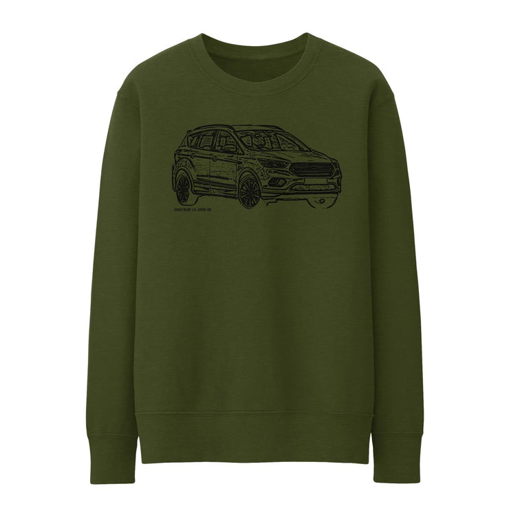 JL Illustration For A Ford Kuga Motorcar Fan Jumper