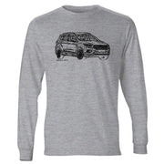 JL Illustration For A Ford Kuga Motorcar Fan LS-Tshirt