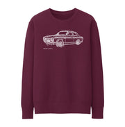 JL Illustration For A Ford Escort Mk1 Mexico Motorcar Fan Jumper