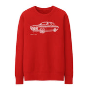 JL Illustration For A Ford Escort Mk1 Mexico Motorcar Fan Jumper