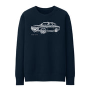 JL Illustration For A Ford Escort Mk1 Mexico Motorcar Fan Jumper