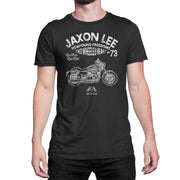 JL Freedom Art Tee aimed at fans of Harley Davidson 1200 Custom Motorbike