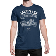 JL Freedom Art Tee aimed at fans of Harley Davidson Fat Boy Motorbike