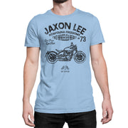 JL Freedom Art Tee aimed at fans of Triumph Bonneville Bobber Motorbike