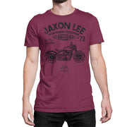 JL Freedom Art Tee aimed at fans of Triumph Bonneville Bobber Motorbike