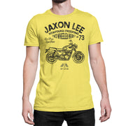 JL Freedom Art Tee aimed at fans of Triumph Bonneville T100 Motorbike