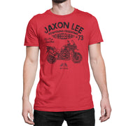 JL Freedom Art Tee aimed at fans of Triumph Tiger Explorer Spoked Wheels Motorbike