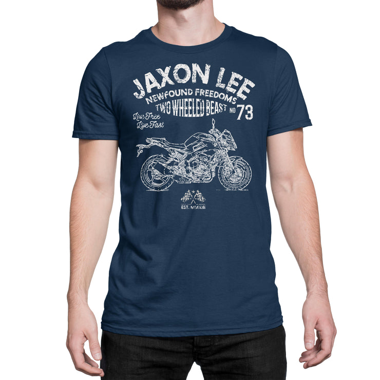 JL Freedom Illustration For A Yamaha MT10 Motorbike Fan T-shirt