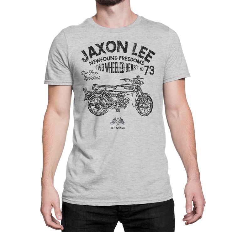 JL Freedom Illustration For A Yamaha fs1e 50 Motorbike Fan T-shirt