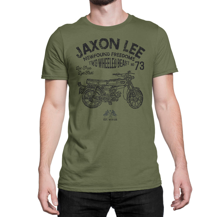 JL Freedom Illustration For A Yamaha fs1e 50 Motorbike Fan T-shirt