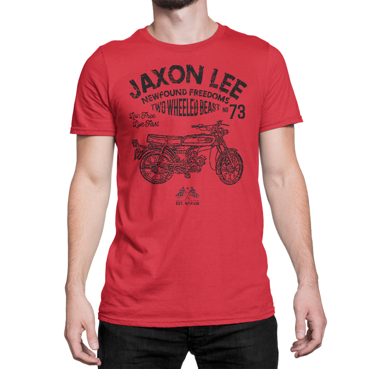 JL Freedom Illustration For A Yamaha fs1e 50 Motorbike Fan T-shirt