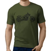 JL Illustration For A Harley Davidson Breakout Motorbike Fan T-shirt