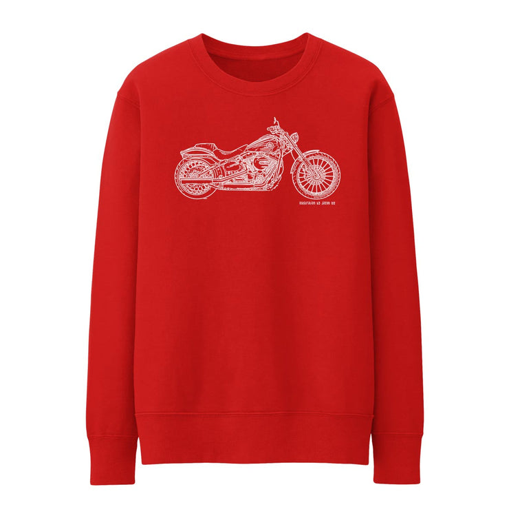 JL Art Jumper aimed at fans of Harley Davidson Breakout Motorbike