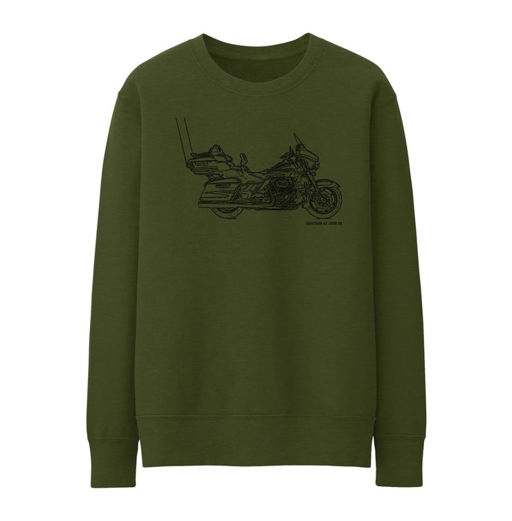 JL Art Jumper aimed at fans of Harley Davidson CVO Limited Motorbike