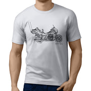 JL Illustration For A Harley Davidson CVO Limited Motorbike Fan T-shirt