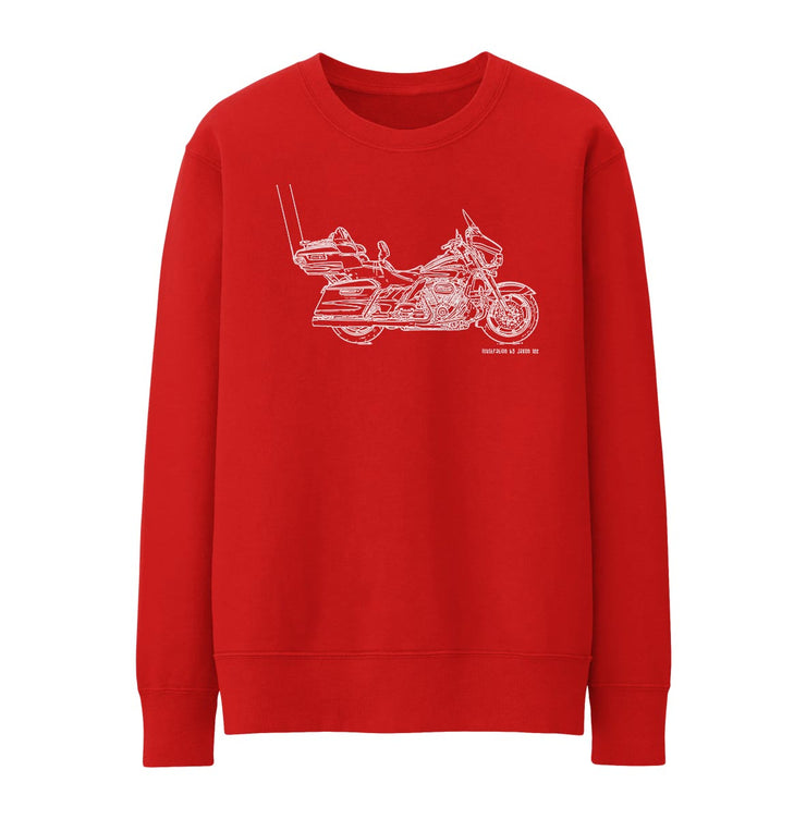 JL Art Jumper aimed at fans of Harley Davidson CVO Limited Motorbike