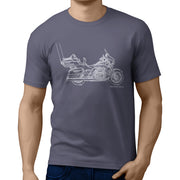 JL Illustration For A Harley Davidson CVO Limited Motorbike Fan T-shirt