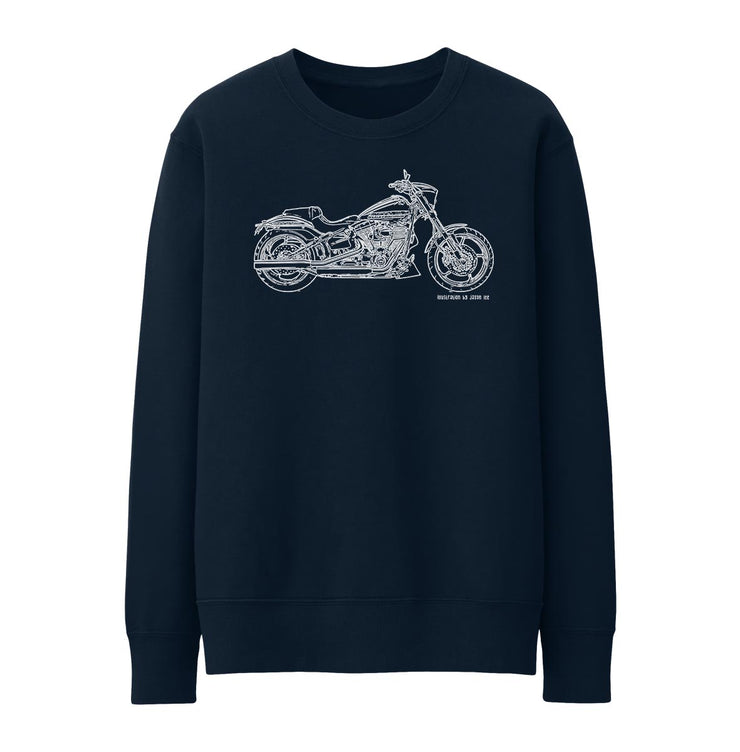 JL Art Jumper aimed at fans of Harley Davidson CVO Pro Street Breakout Motorbike