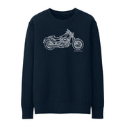 JL Art Jumper aimed at fans of Harley Davidson Fat Bob Motorbike