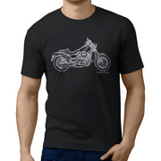 JL Illustration For A Harley Davidson Fat Bob Motorbike Fan T-shirt