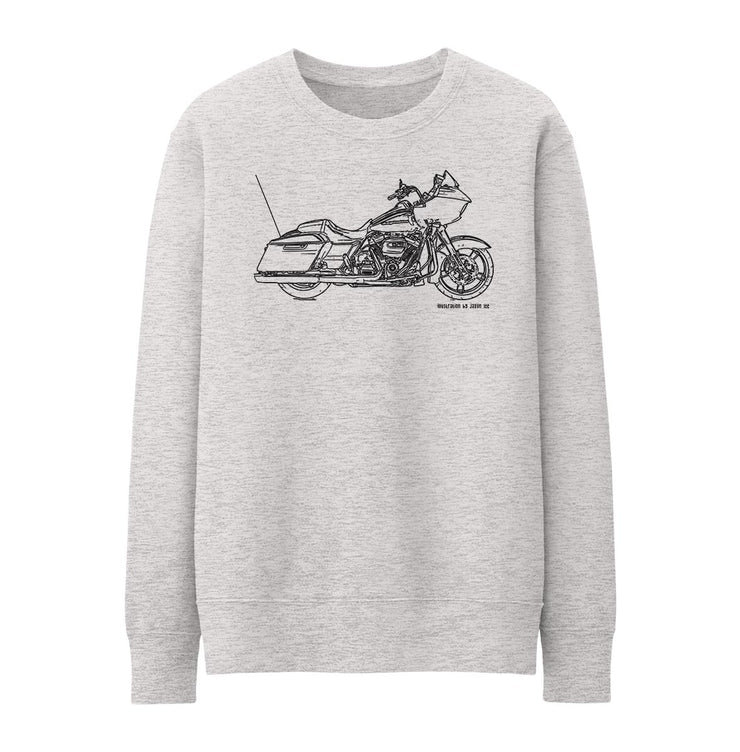 JL Art Jumper aimed at fans of Harley Davidson Road Glide Motorbike