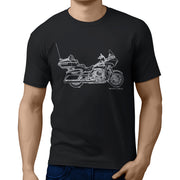 JL Art Tee aimed at fans of Harley Davidson Road Glide Ultra Motorbike