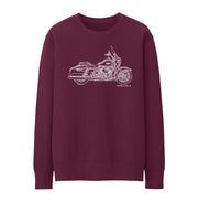 JL Art Jumper aimed at fans of Harley Davidson Road King Motorbike