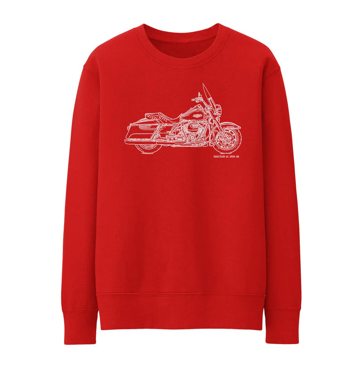 JL Art Jumper aimed at fans of Harley Davidson Road King Motorbike