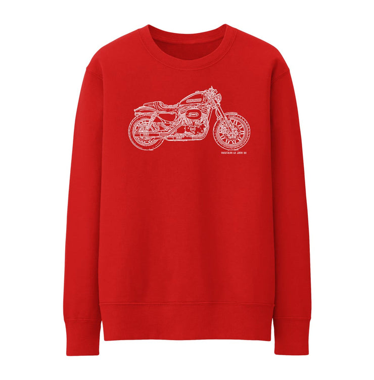 JL Art Jumper aimed at fans of Harley Davidson Roadster Motorbike