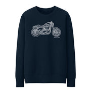 JL Art Jumper aimed at fans of Harley Davidson Roadster Motorbike