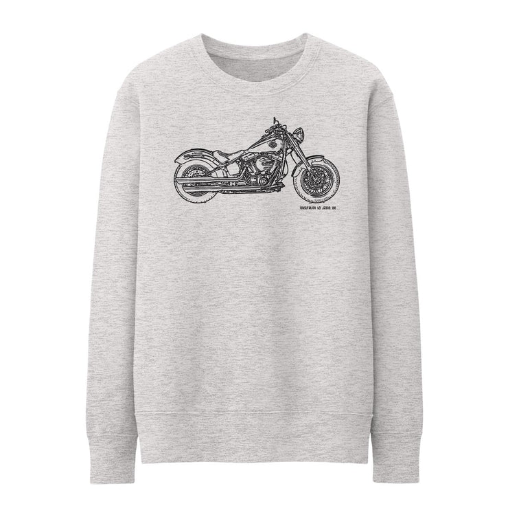 JL Art Jumper aimed at fans of Harley Davidson Softail Slim Motorbike