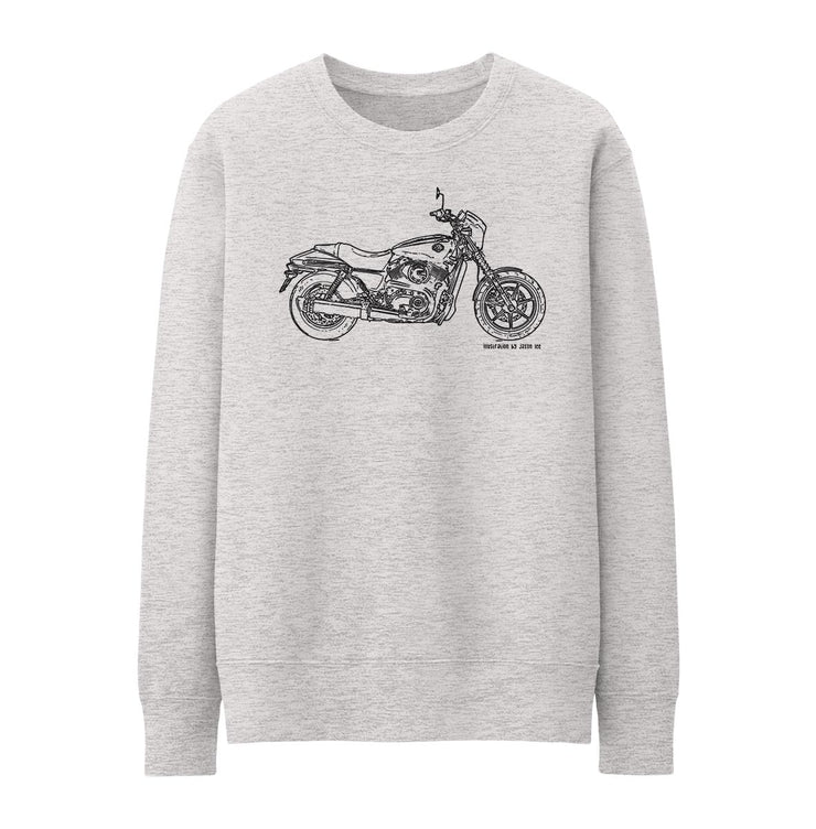 JL Art Jumper aimed at fans of Harley Davidson Street 500 Motorbike