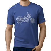 JL Illustration For A Harley Davidson Street 500 Motorbike Fan T-shirt