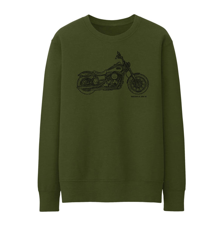 JL Art Jumper aimed at fans of Harley Davidson Street Bob Motorbike