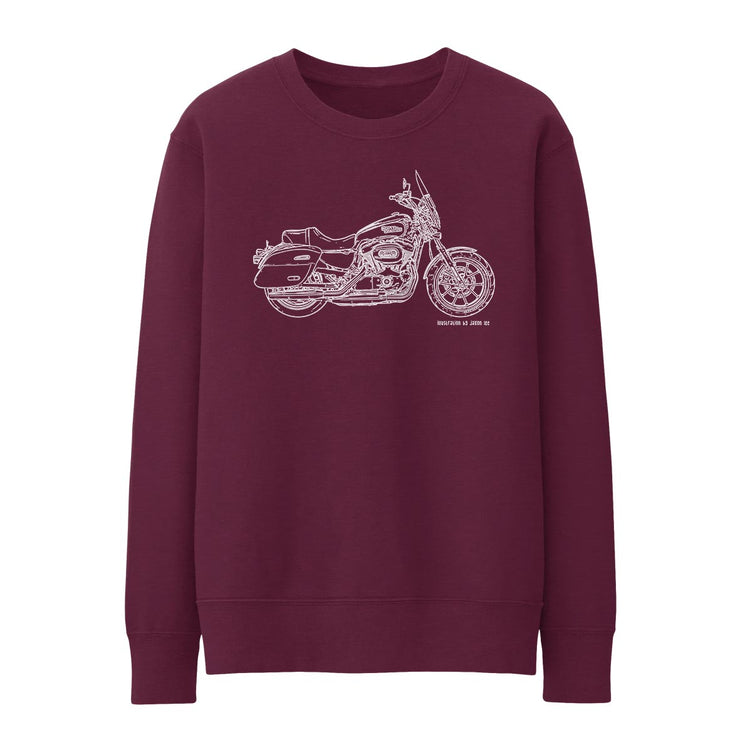 JL Art Jumper aimed at fans of Harley Davidson SuperLow 1200T Motorbike