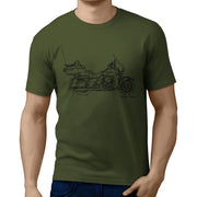 JL Illustration For A Harley Davidson Ultra Motorbike Fan T-shirt