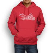 JL Illustration For A Harley Davidson Ultra Motorbike Fan Hoodie