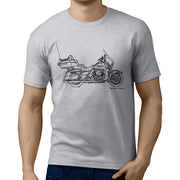 JL Illustration For A Harley Davidson Ultra Motorbike Fan T-shirt