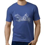 JL Illustration For A Harley Davidson Ultra Motorbike Fan T-shirt