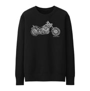 JL Art Jumper aimed at fans of Harley Davidson Wide Glide Motorbike