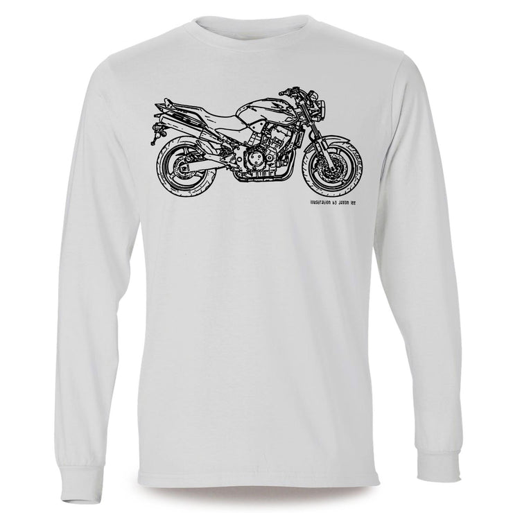 JL Illustration For A Honda 919 2007 Motorbike Fan LS-Tshirt