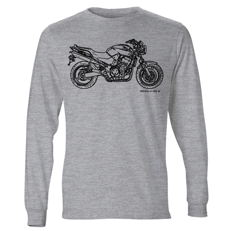 JL Illustration For A Honda 919 2007 Motorbike Fan LS-Tshirt