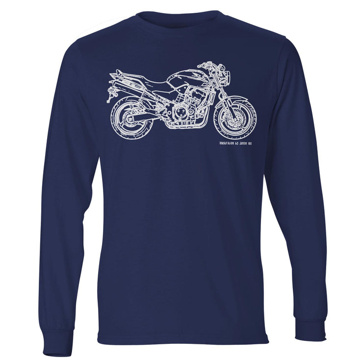 JL Illustration For A Honda 919 2007 Motorbike Fan LS-Tshirt