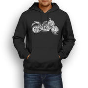JL Illustration For A Honda CB1000R Motorbike Fan Hoodie
