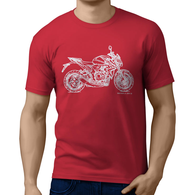 JL Illustration For A Honda CB1000R Motorbike Fan T-shirt